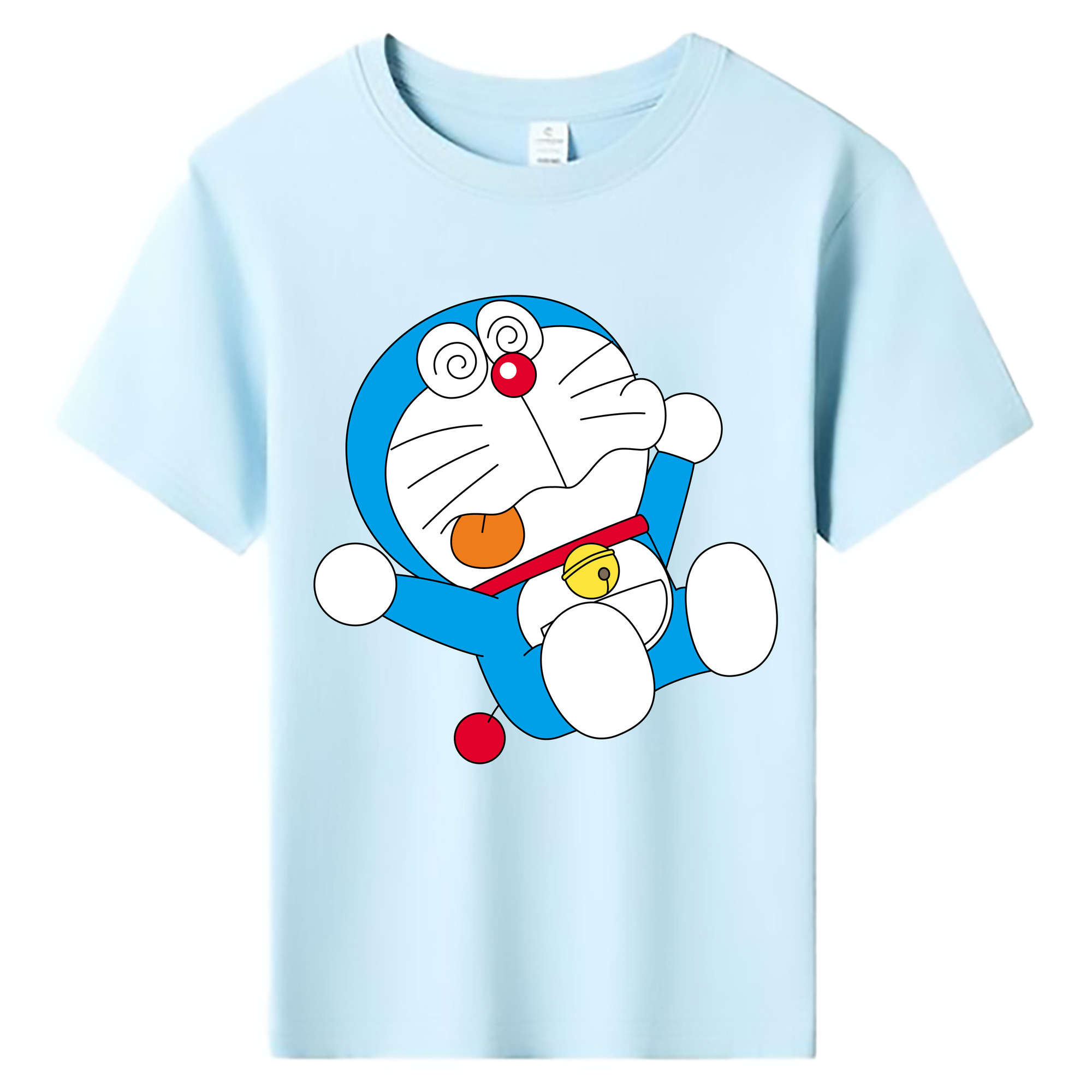 （画像用） ドラえもん Doraemon 綿100％キッズTシャツ（フロントプリント）